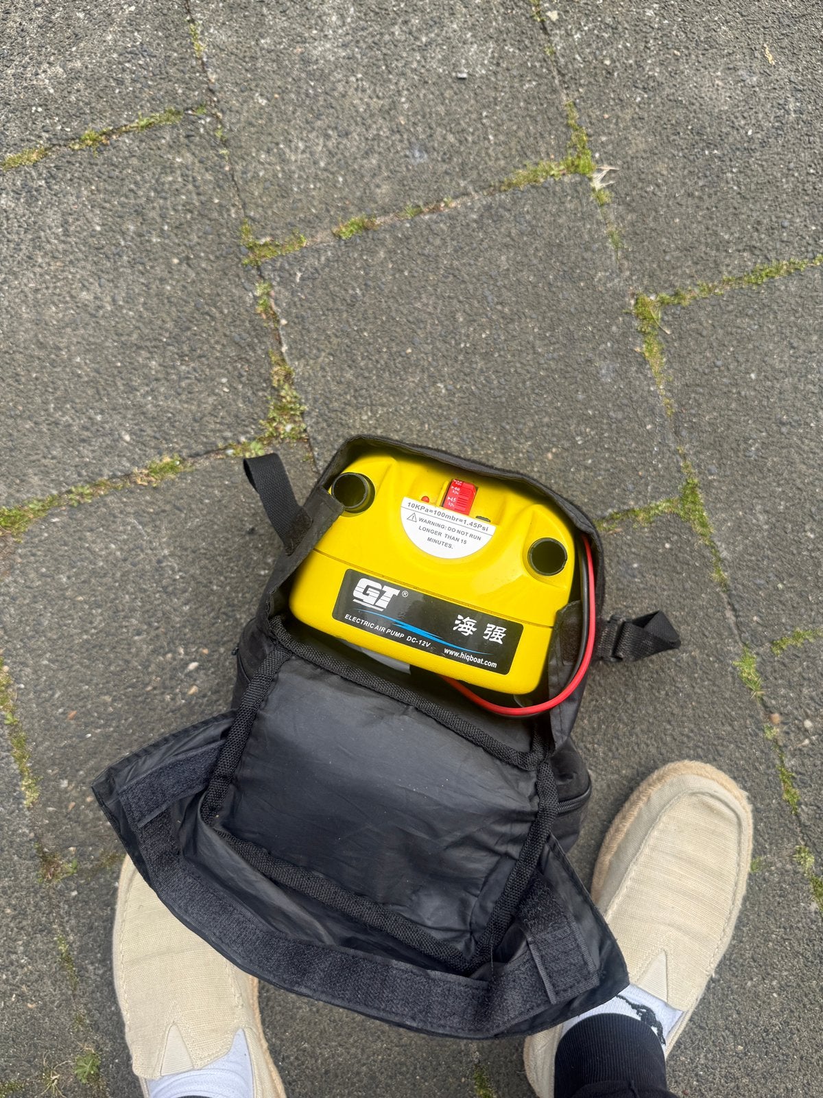 Raptor electrische pomp, Ophalen of Verzenden, Zo goed als nieuw