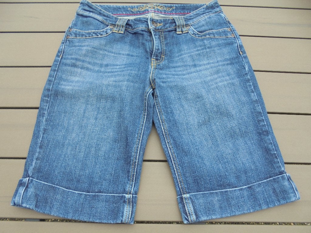 Blauwe korte broek ESPRIT, Kleding | Dames, Blauw, Ophalen of Verzenden, W30 - W32 (confectie 38/40), Gedragen