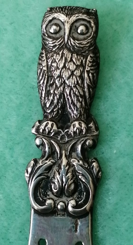 antiek zilveren boekenlegger / bladwijzer UIL, Ophalen, Zilver