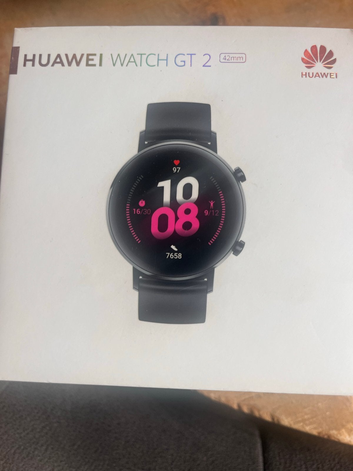 Huawei Watch GT 2 42mm - Night Black bieden, Sieraden, Tassen en Uiterlijk, Afstand, Zwart, Ophalen of Verzenden, Zo goed als nieuw