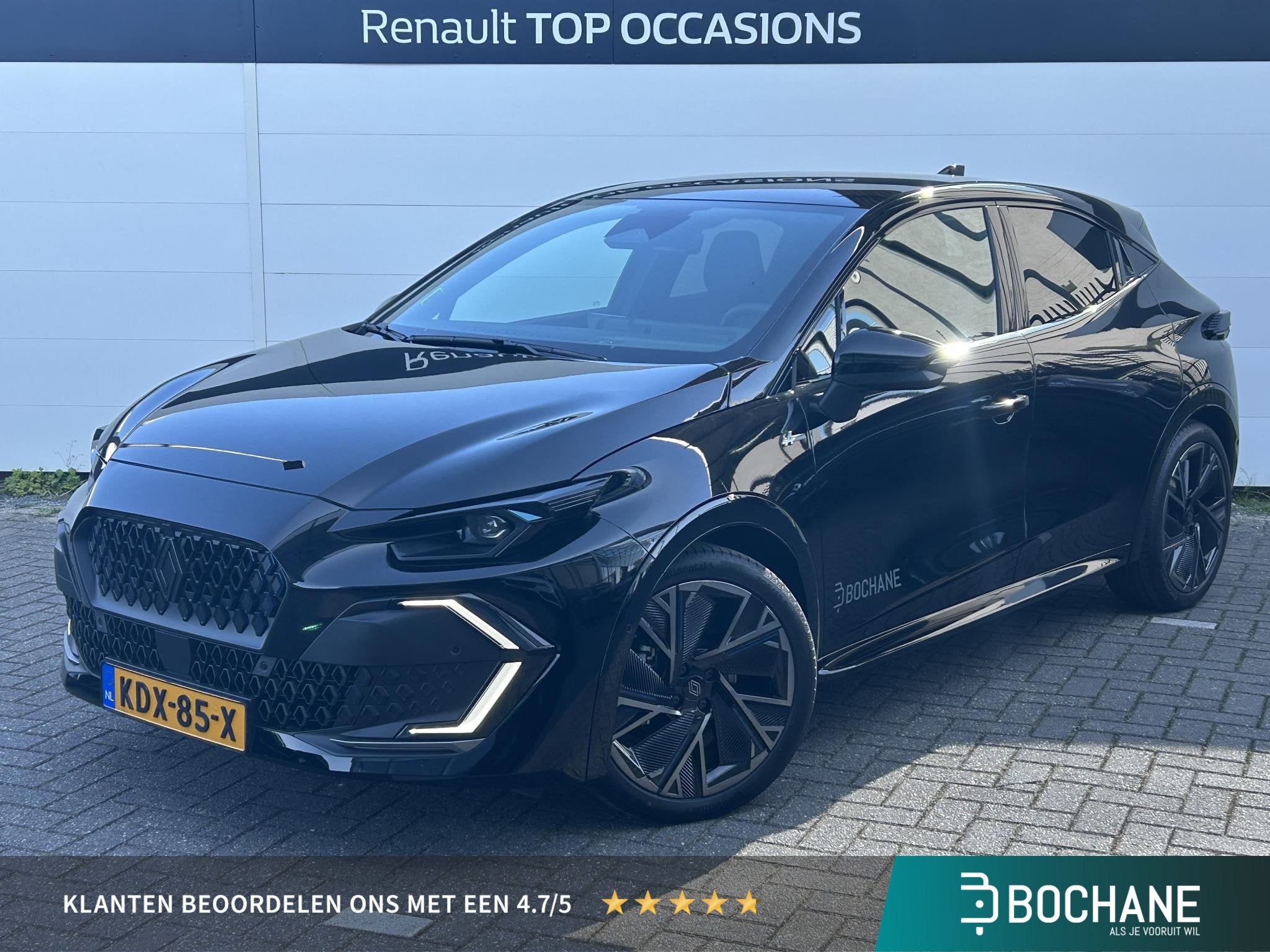 Renault Clio 1.8 Hybrid 160 esprit Alpine | DEMO | Navigatie, Auto's, 4 cilinders, Met garantie (alle), 1246 kg, Zwart