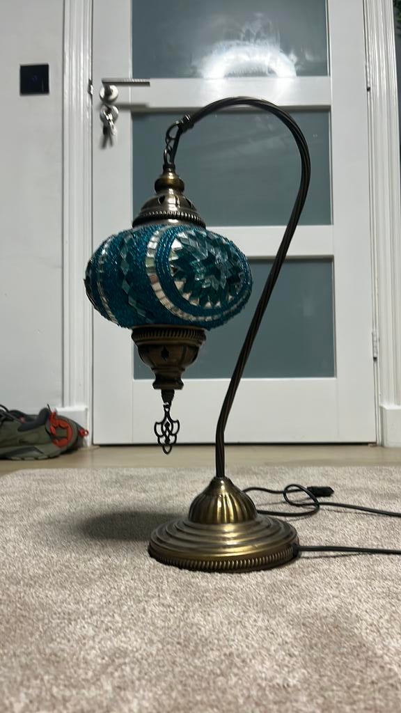 Turkse lamp, Ophalen, Zo goed als nieuw