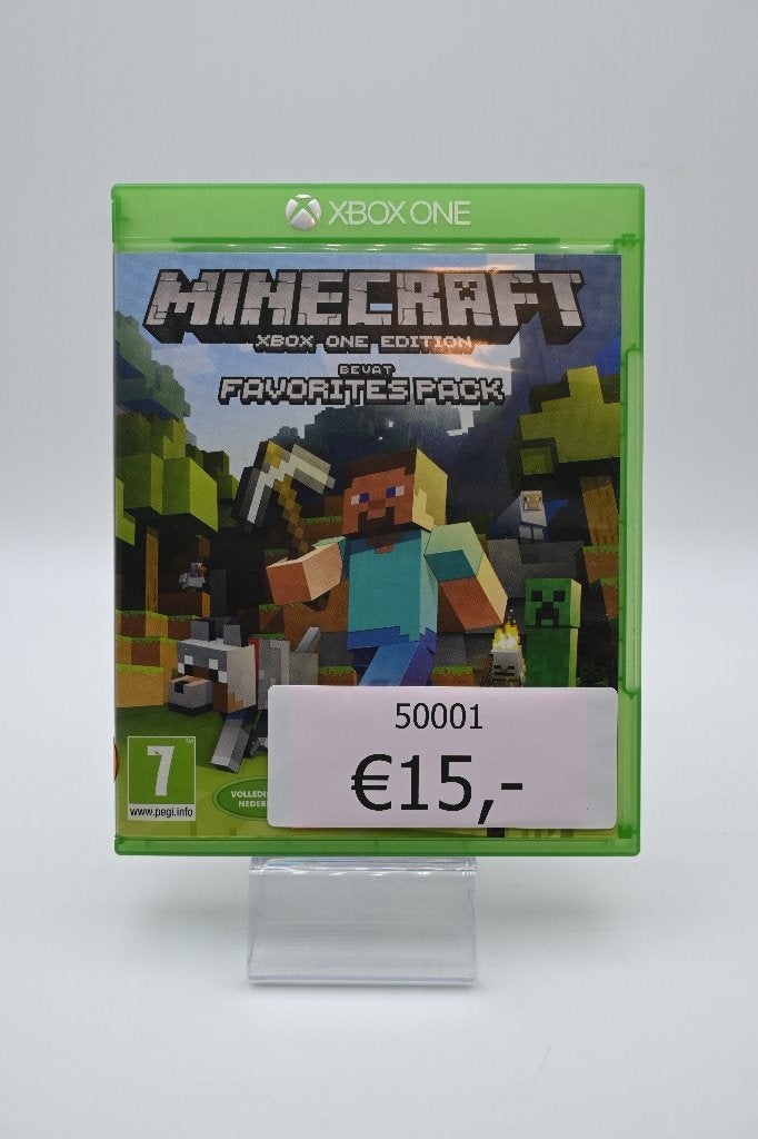 Xbox Minecraft Xbox Edition Favorites Pack, Avontuur en Actie, Gebruikt, Ophalen of Verzenden, X