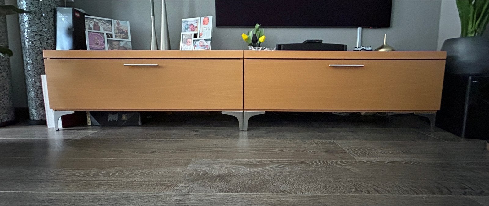 Strak Brinkmann  Beuken TV-meubel  - Modern design, Ophalen, Gebruikt, 100 tot 150 cm, Minder dan 100 cm