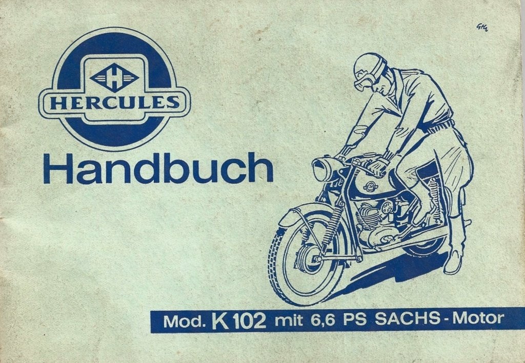 Hercules K102 Handbuch handleiding + aanvulling (8050z), Ophalen of Verzenden, Overige merken
