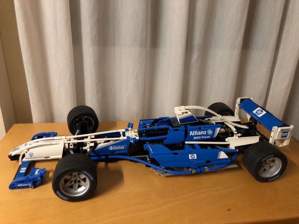 Lego Technic - 8461 - Williams F1 Team Racer, Lego, Lego.com/service, Compleet, Ophalen of Verzenden