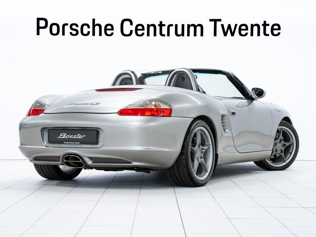 Porsche Boxster S 550 Spyder Edition (bj 2004), Auto's, Achterwielaandrijving, Gebruikt, Cabriolet, Leder