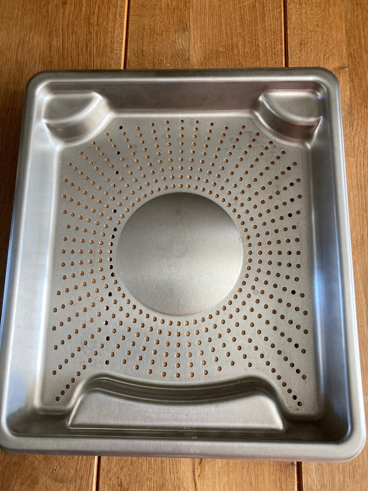 Metalen uitlekbak voor de keuken, Huis en Inrichting, Zilver, Ophalen of Verzenden, Metaal, Overige merken