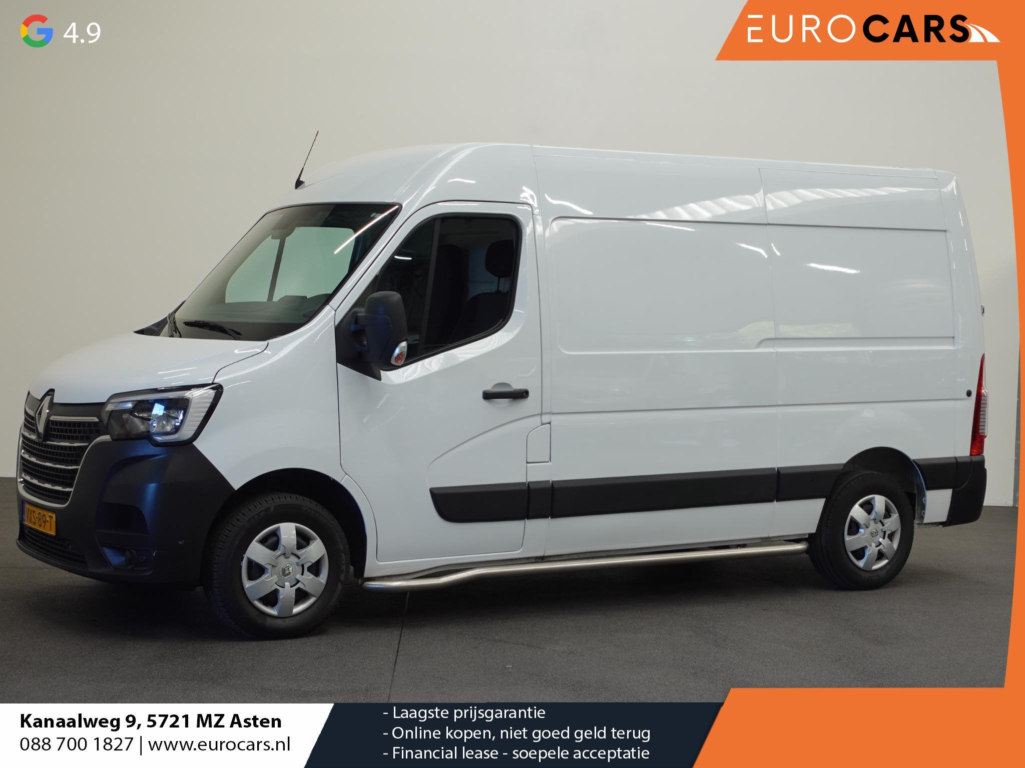 Renault Master T33 2.3 dCi 135PK L2H2 Work Edition Airco Cru, Voorwielaandrijving, Gebruikt, Euro 6, 4 cilinders