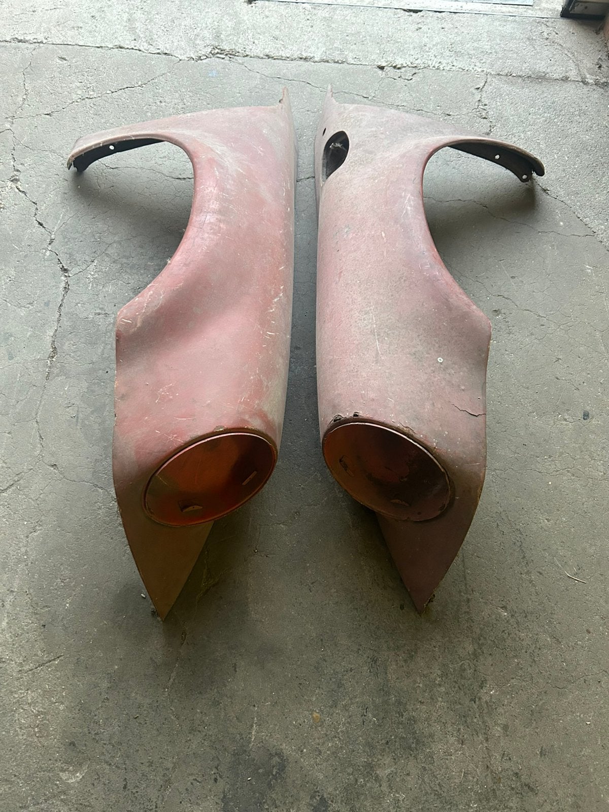 Porsche 911 930 Turbo voorspatborden set | links + rechts, Auto-onderdelen, Carrosserie en Plaatwerk, Ophalen, Gebruikt, Rechts