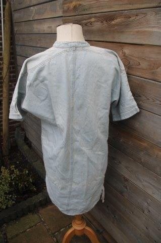 Spijkerjurk licht blauw MP Mercer projects mt 4 (L/XL) Vaste, Kleding | Dames, Jurken, Blauw, Maat 42/44 (L), Ophalen of Verzenden