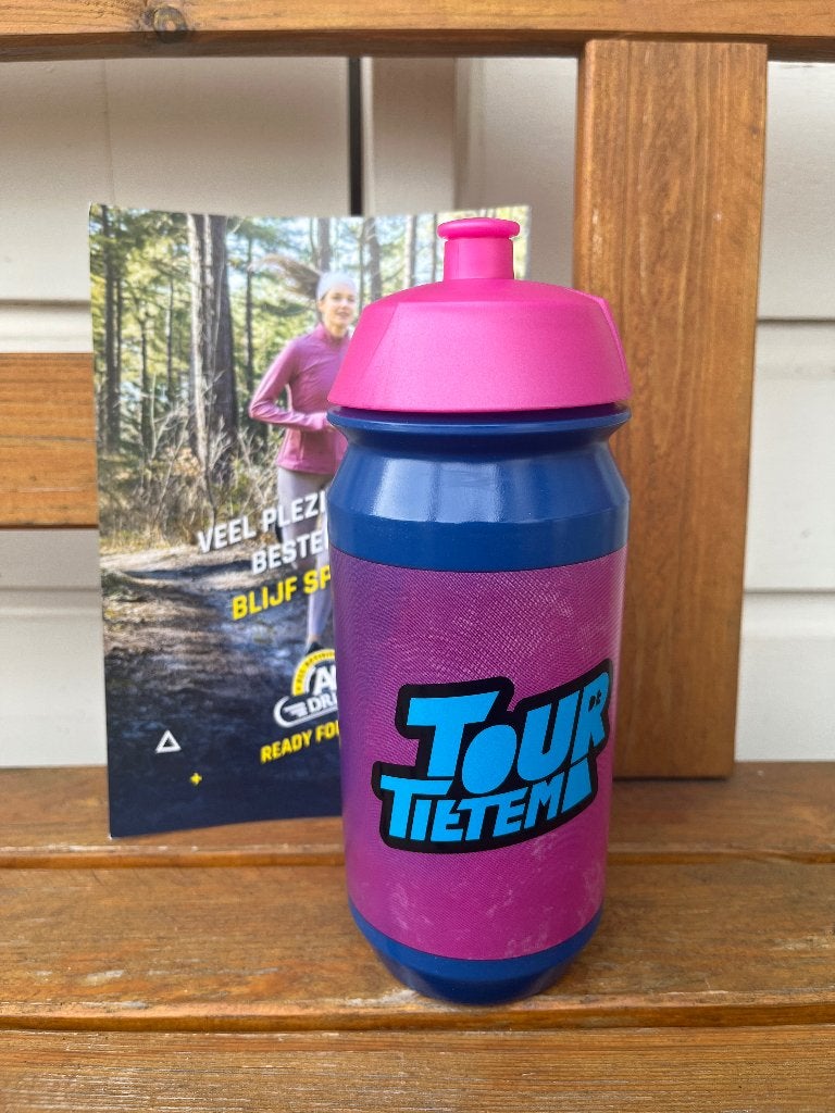 Tour de Tietema bidon AA drink wielrennen | 500 ml NIEUW, Ophalen of Verzenden, Nieuw