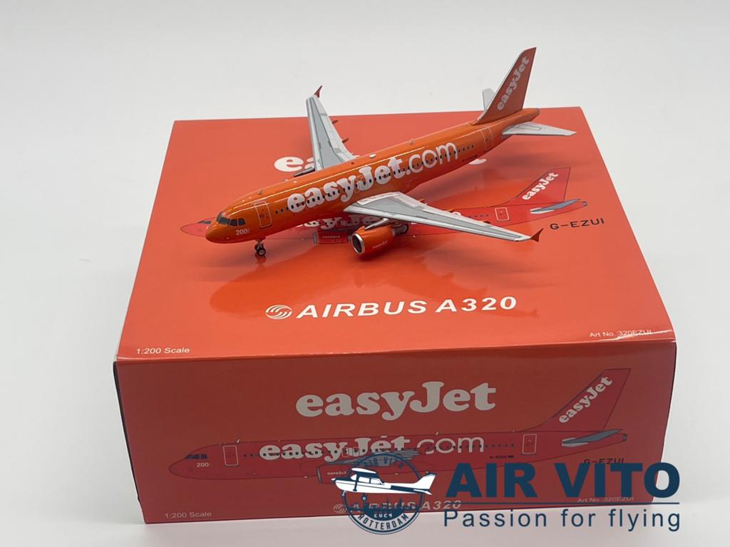 Easyjet A320 schaalmodel 1:200 BBox models nieuw, Schaalmodel, Ophalen of Verzenden, Zo goed als nieuw, Air vito