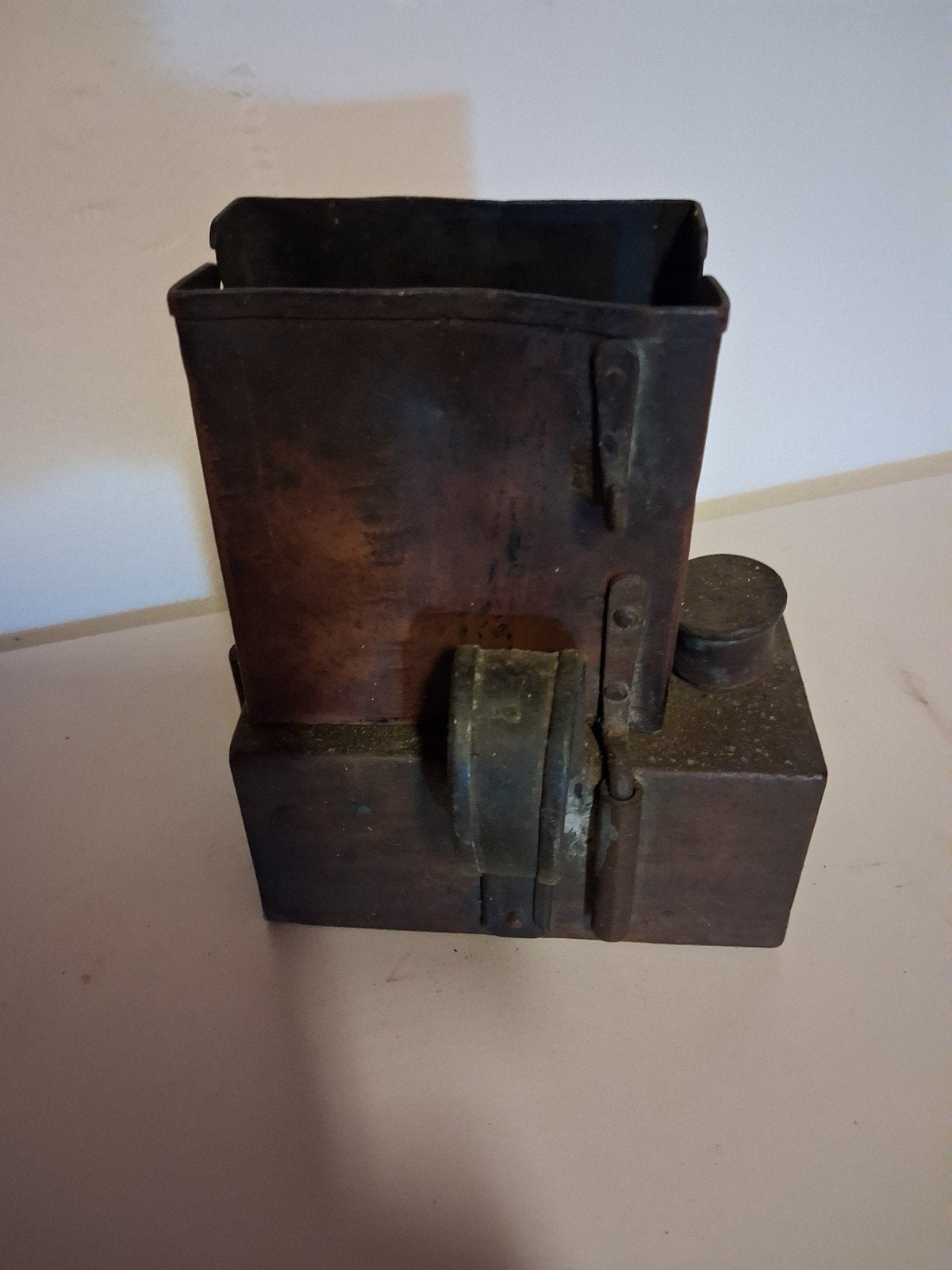 koperen brander, Antiek en Kunst, Ophalen of Verzenden
