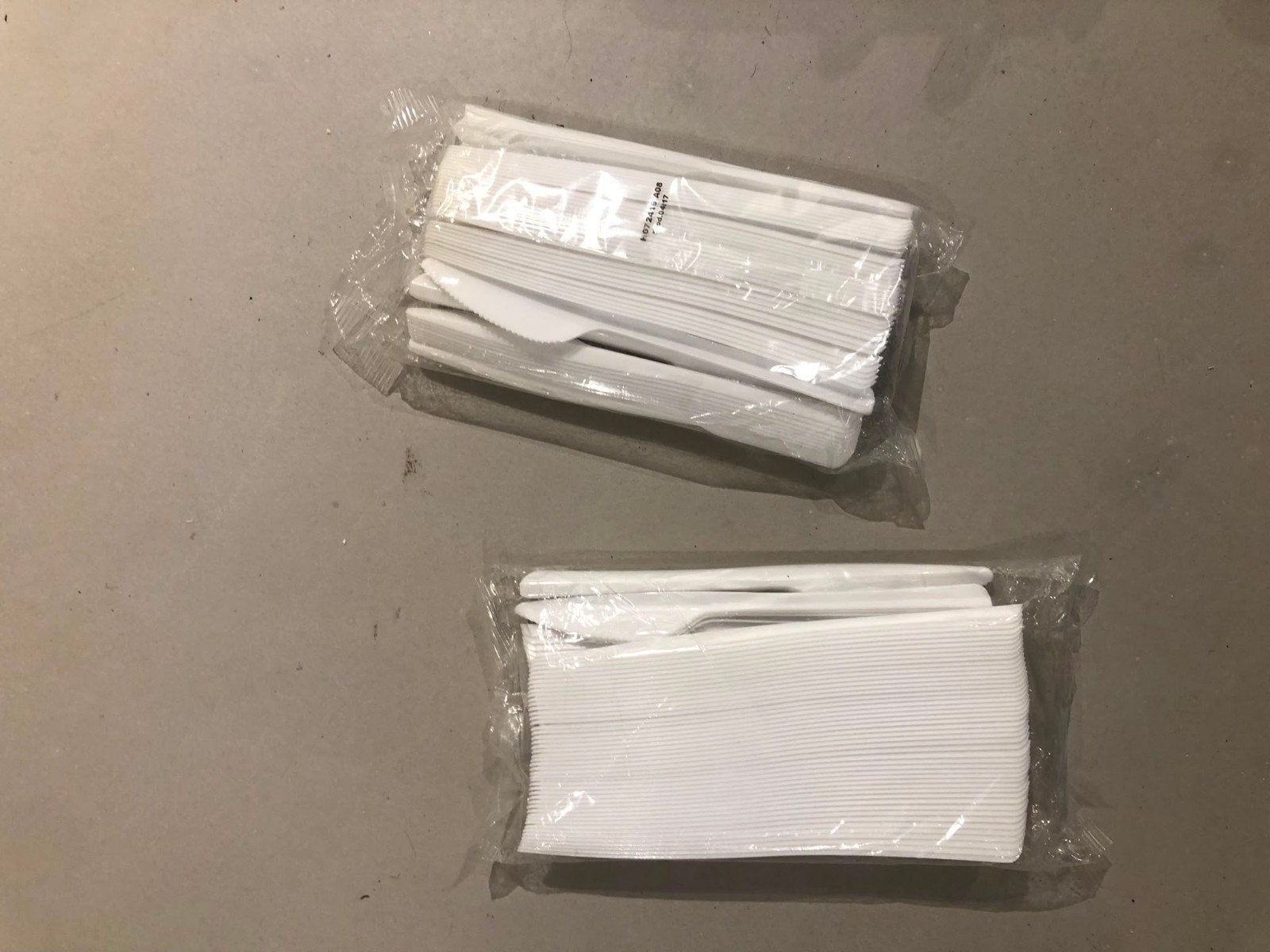 Plastic messen, Ophalen, Kunststof