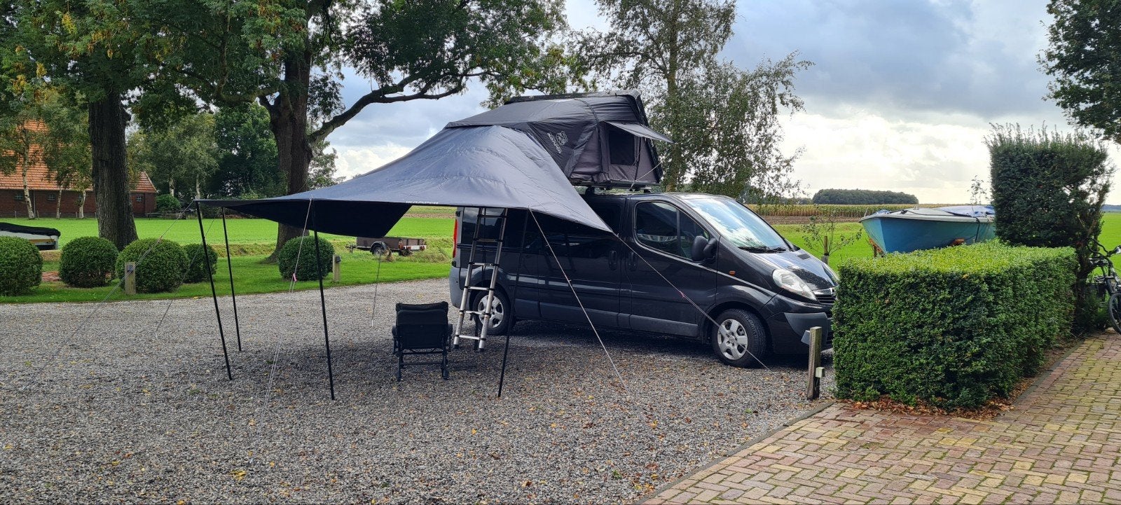 Daktent ikamper Skycamp 3.0 met glanzende hardcover, Ophalen, Gebruikt