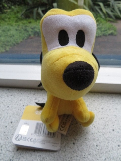 Disney Hond Pluto meet ca 18 cm zacht velours, Disney, Disney, Geel, Nieuw