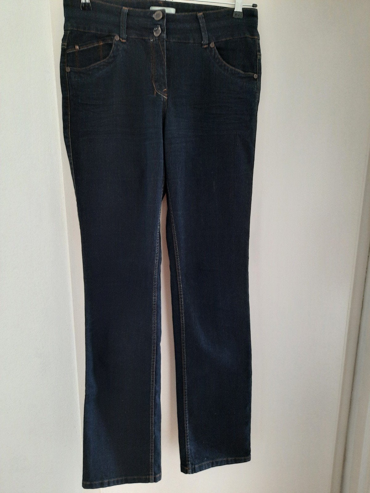 Nieuwe Miss Etam Jeans- maat 42, lange collectie 36#, Blauw, Maat 42/44 (L), Nieuw, Ophalen of Verzenden