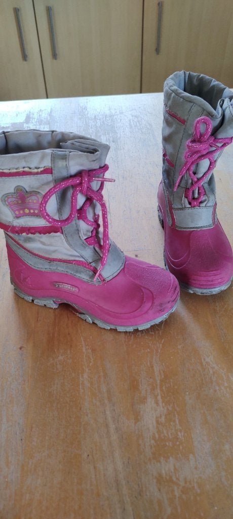 Snowboots maat 29, Gebruikt, Meisje, Ophalen of Verzenden, Laarzen