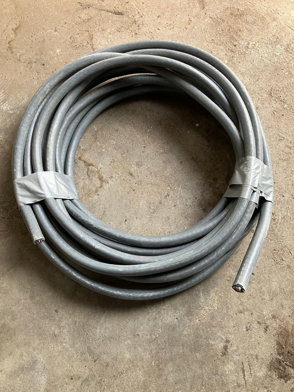 Grondkabel YMVK-AS  15 meter 4x6mm2 - Ongebruikt nieuw, Ophalen of Verzenden, Nieuw, Kabel of Snoer