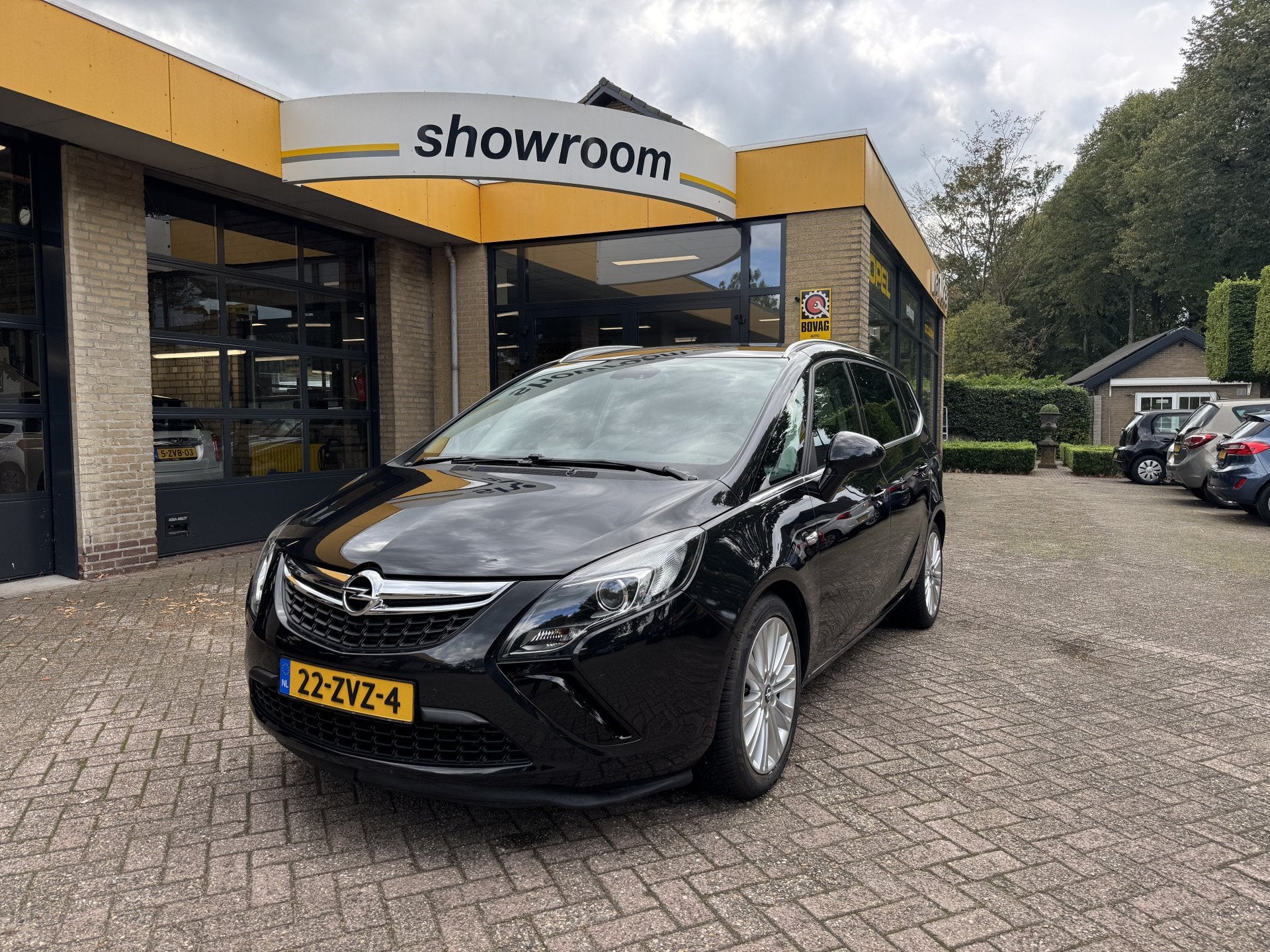 Opel Zafira Tourer 1.4 Business+ Climate Control Navi, Auto's, Euro 5, Gebruikt, Zwart, Origineel Nederlands