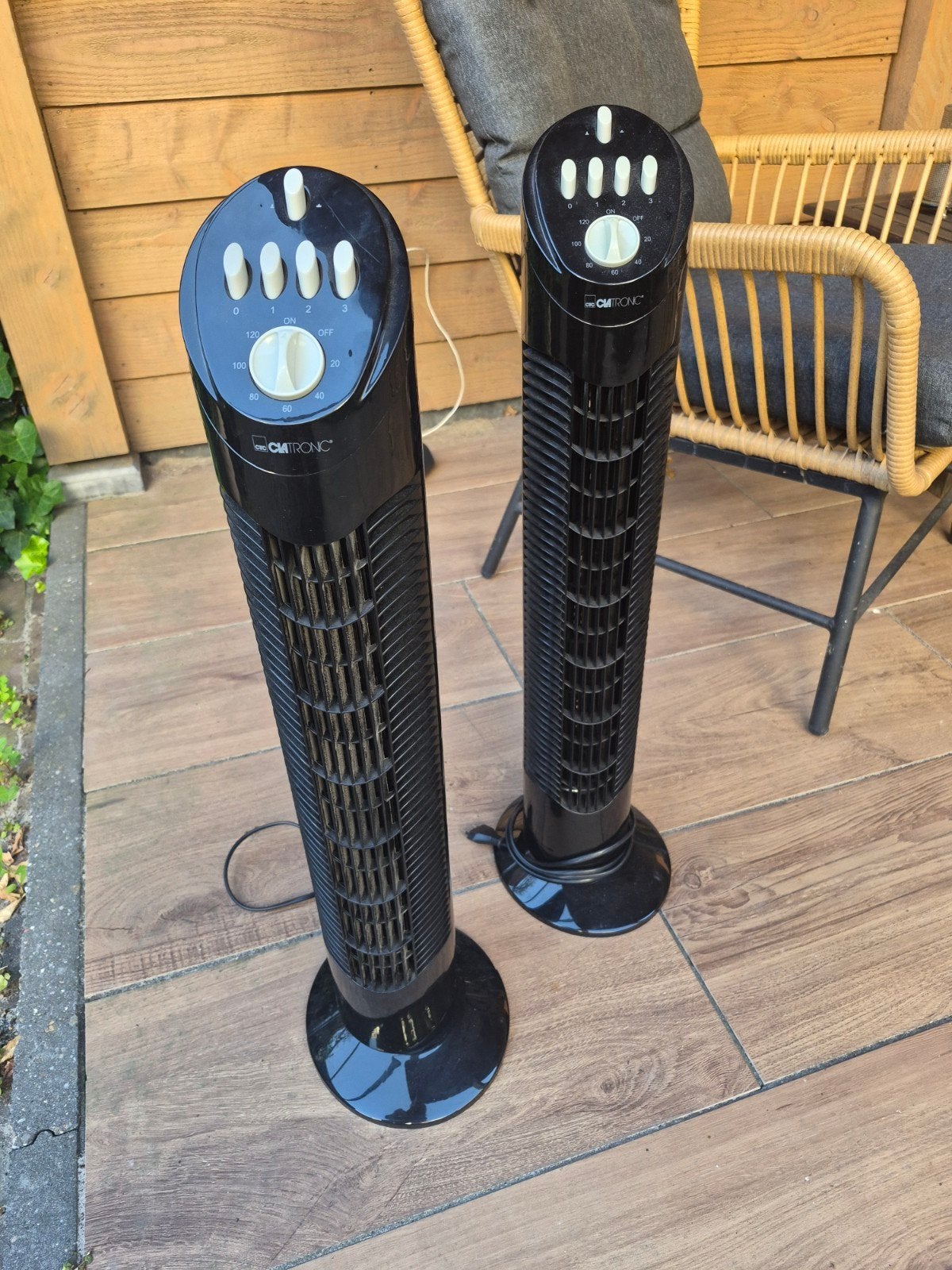 CTC Clatronic ventilator met 3 standen, timer, zwenkfunctie, Witgoed en Apparatuur, Ophalen, Torenventilator