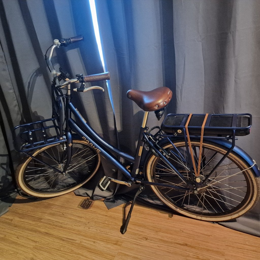 Dames fiets elektrisch, Zo goed als nieuw, 51 tot 55 cm, 30 tot 50 km per accu, Ophalen