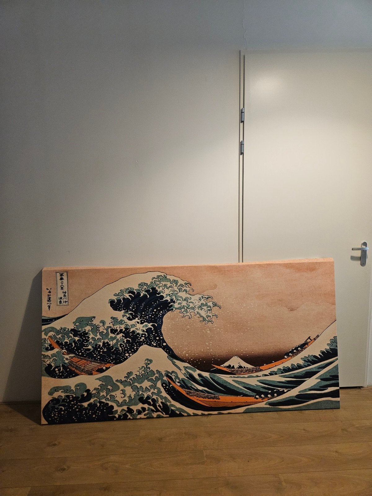The Great Wave print - ophangmechanisme kapot, Ophalen, 50 – 75, Gebruikt, Print