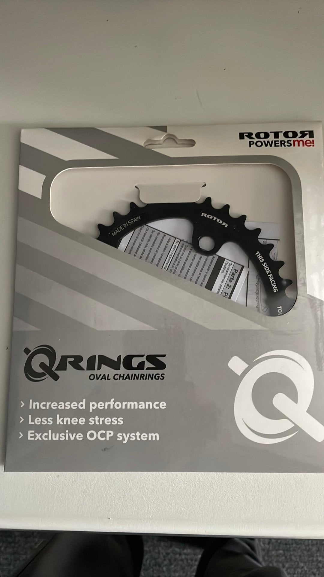 Rotor Oval Chainring 39 tanden Q39T, Fietsen en Brommers, Fietsonderdelen, Ophalen of Verzenden, Nieuw