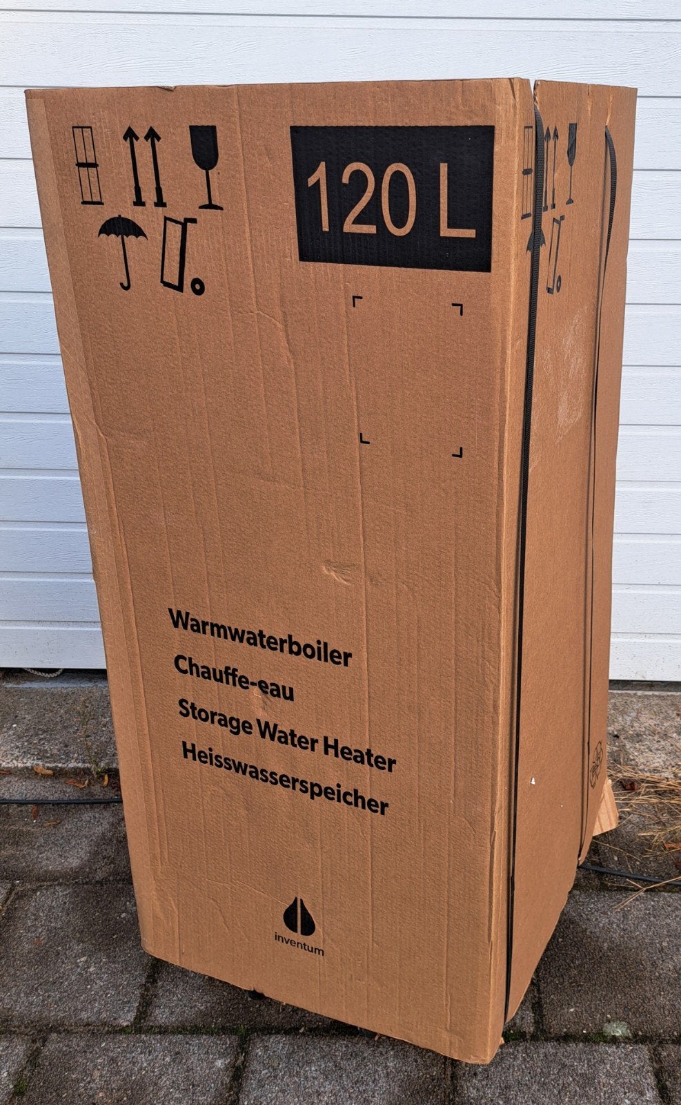 Inventum 120 Liter Boiler - 2950 Watt, 100 liter of meer, Ophalen, Nieuw, Boiler