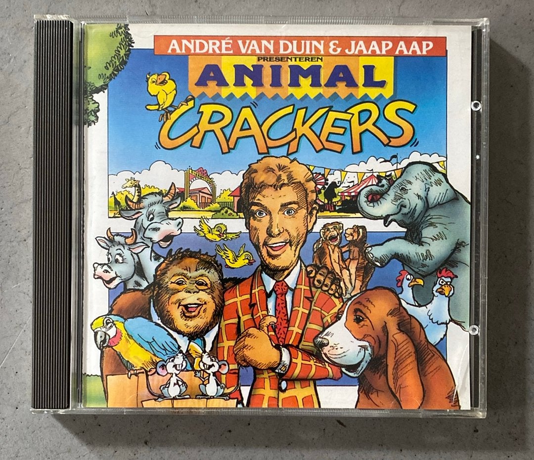 André van Duin & Jaap Aap presenteren Animal Crackers, Ophalen of Verzenden, Zo goed als nieuw, Album