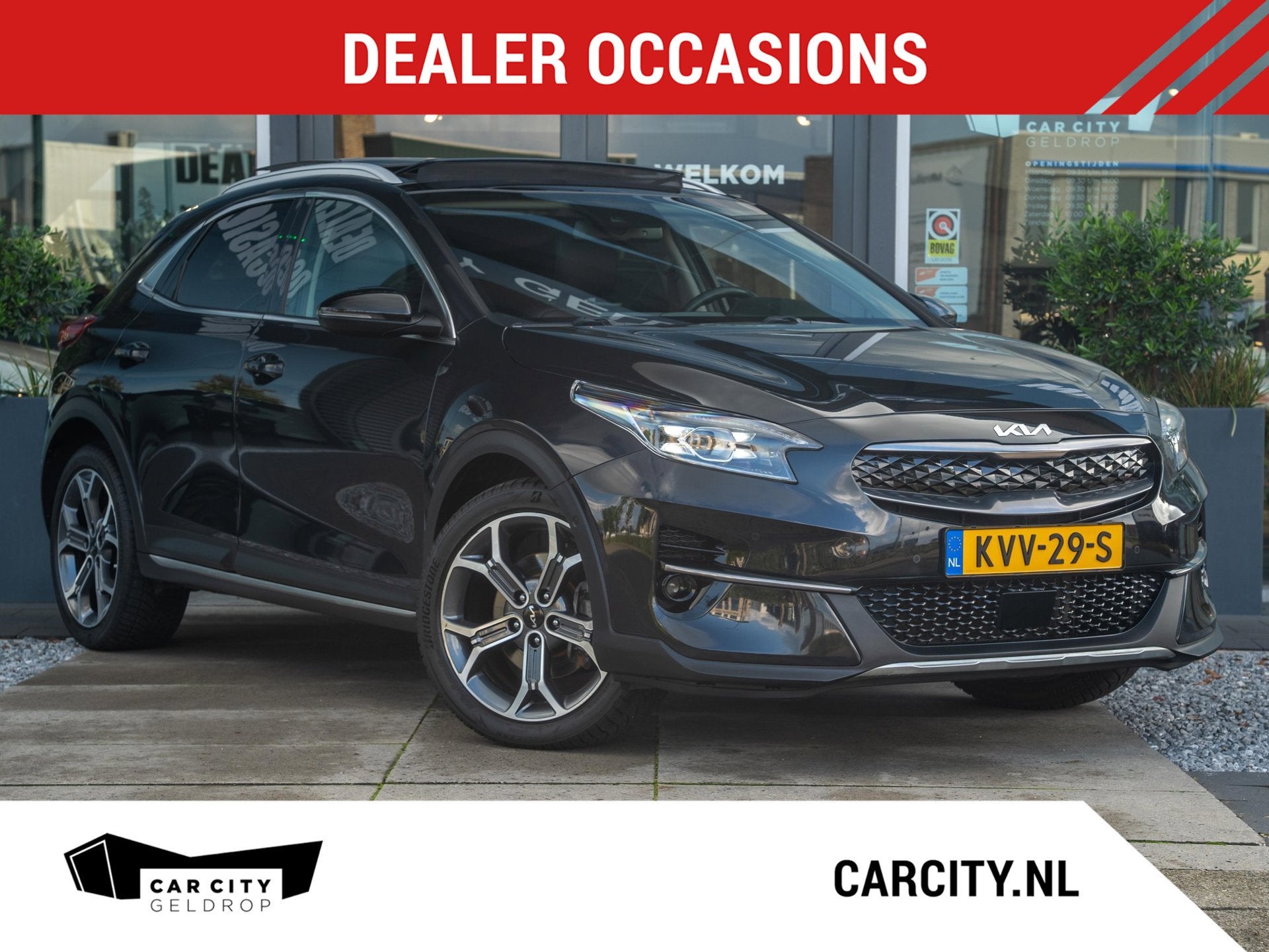 Kia XCeed 1.6 GDi PHEV 141pk BusinessLine | Pano | Camera |, Auto's, Gebruikt, Met garantie (alle), Leder en Stof, Zwart