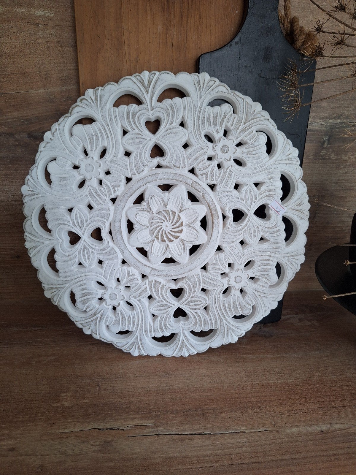 Wandpaneel wit, Huis en Inrichting, Woonaccessoires | Wanddecoraties, Ophalen of Verzenden