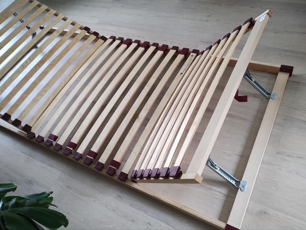 Lattenbodem handmatig verstelbaar 90x200, Huis en Inrichting, Slaapkamer | Matrassen en Bedbodems, Ophalen, 90 cm, Eenpersoons