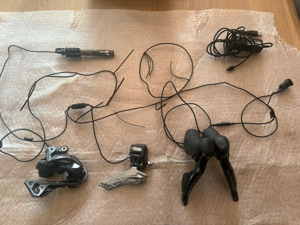 Shimano Ultegra Di2 groepenset, Ophalen of Verzenden, Zo goed als nieuw