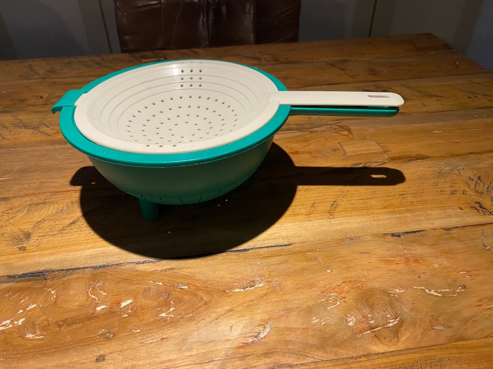 Tupperware dubbele vergiet, Ophalen of Verzenden, Groen, Overige typen