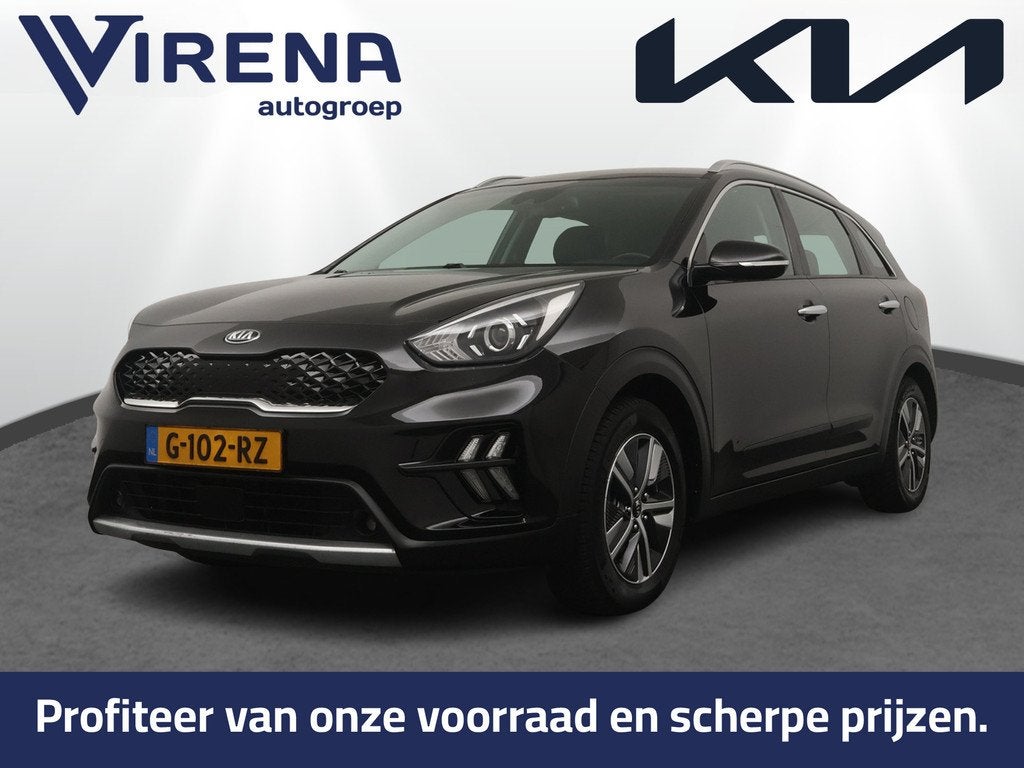 Kia Niro 1.6 GDi Hybrid Dynamicline - Camera - Trekhaak - Ap, Auto's, Kia, Te koop, Niro, ABS, Achteruitrijcamera, Adaptive Cruise Control