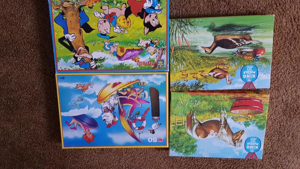5 legpuzzels, Ophalen, 10 tot 50 stukjes, Gebruikt, 4 tot 6 jaar