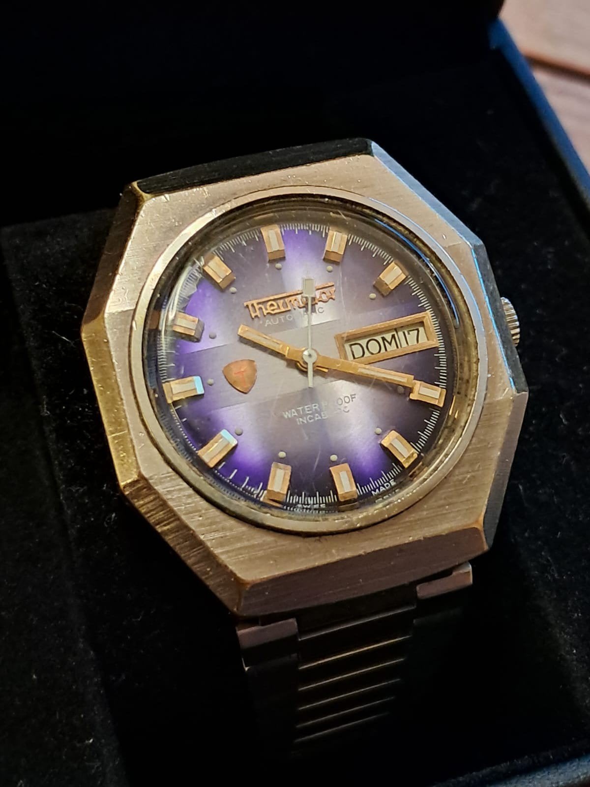 Thermidor Automaat vintage - incabloc, Overige merken, Staal, Gebruikt, Staal