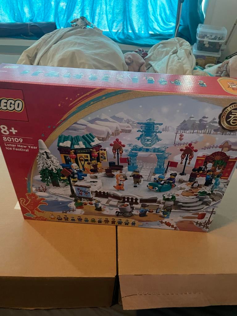 Lego 80109 ijsfestival tijdens Chinees Nieuwjaar, Kinderen en Baby's, Speelgoed | Duplo en Lego, Ophalen of Verzenden, Nieuw, Complete set