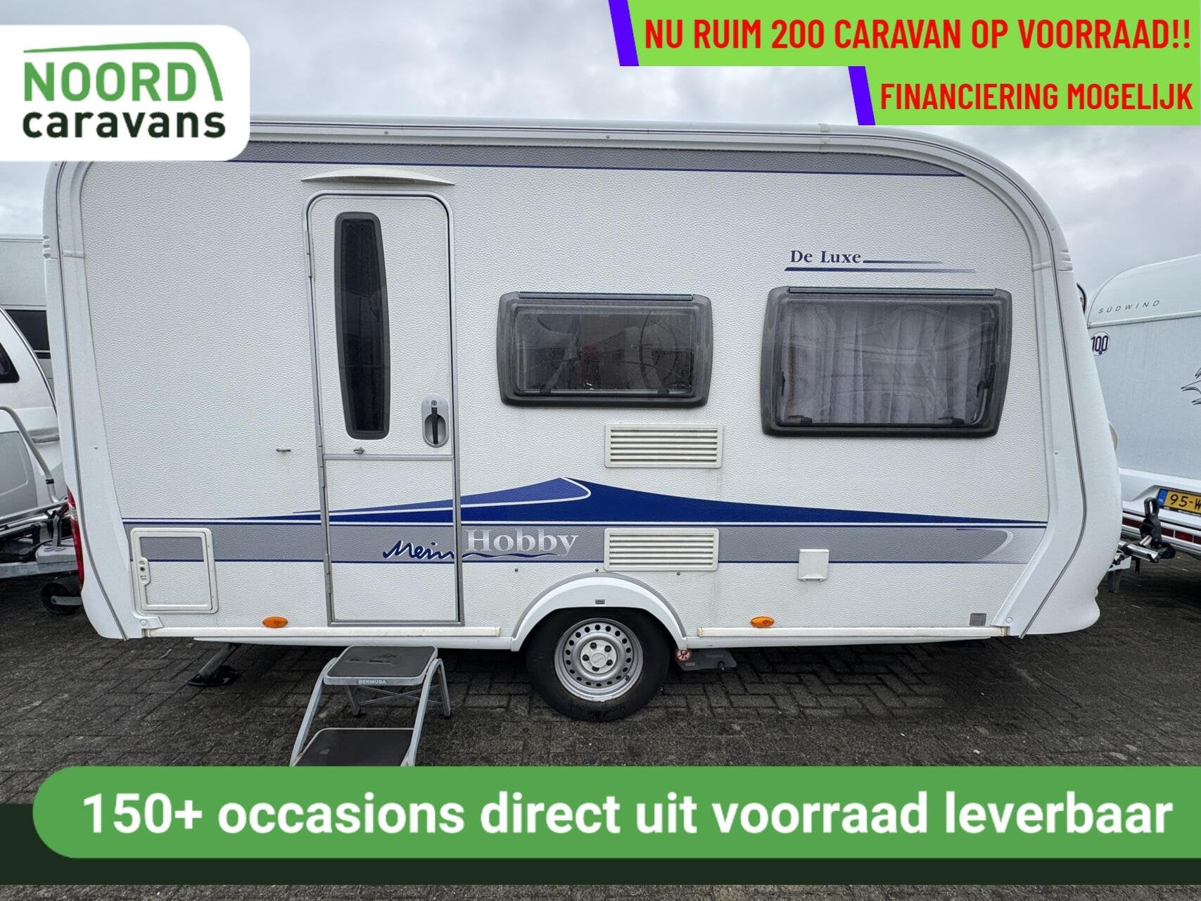 Hobby 400 SF DE LUXE, DWARSBED, TREINZIT, MOVER, VOORTENT, Mover, Hobby, Bedrijf, Treinzit