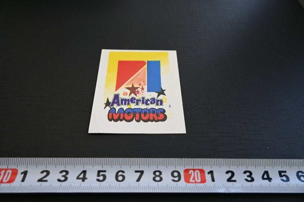 sticker american motors, Ophalen, Zo goed als nieuw