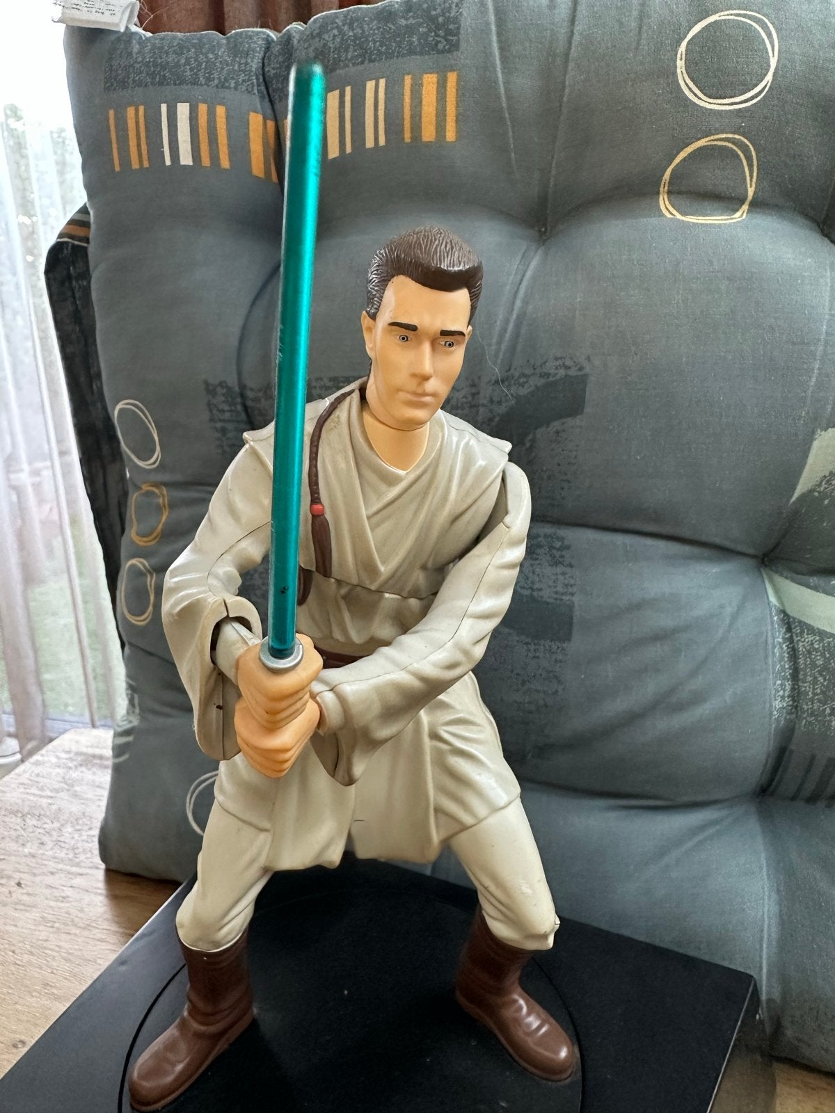 Star Wars Obi-Wan Kenobi actiefiguur met lichtzwaard, Verzamelen, Star Wars, Ophalen of Verzenden, Gebruikt, Actiefiguurtje