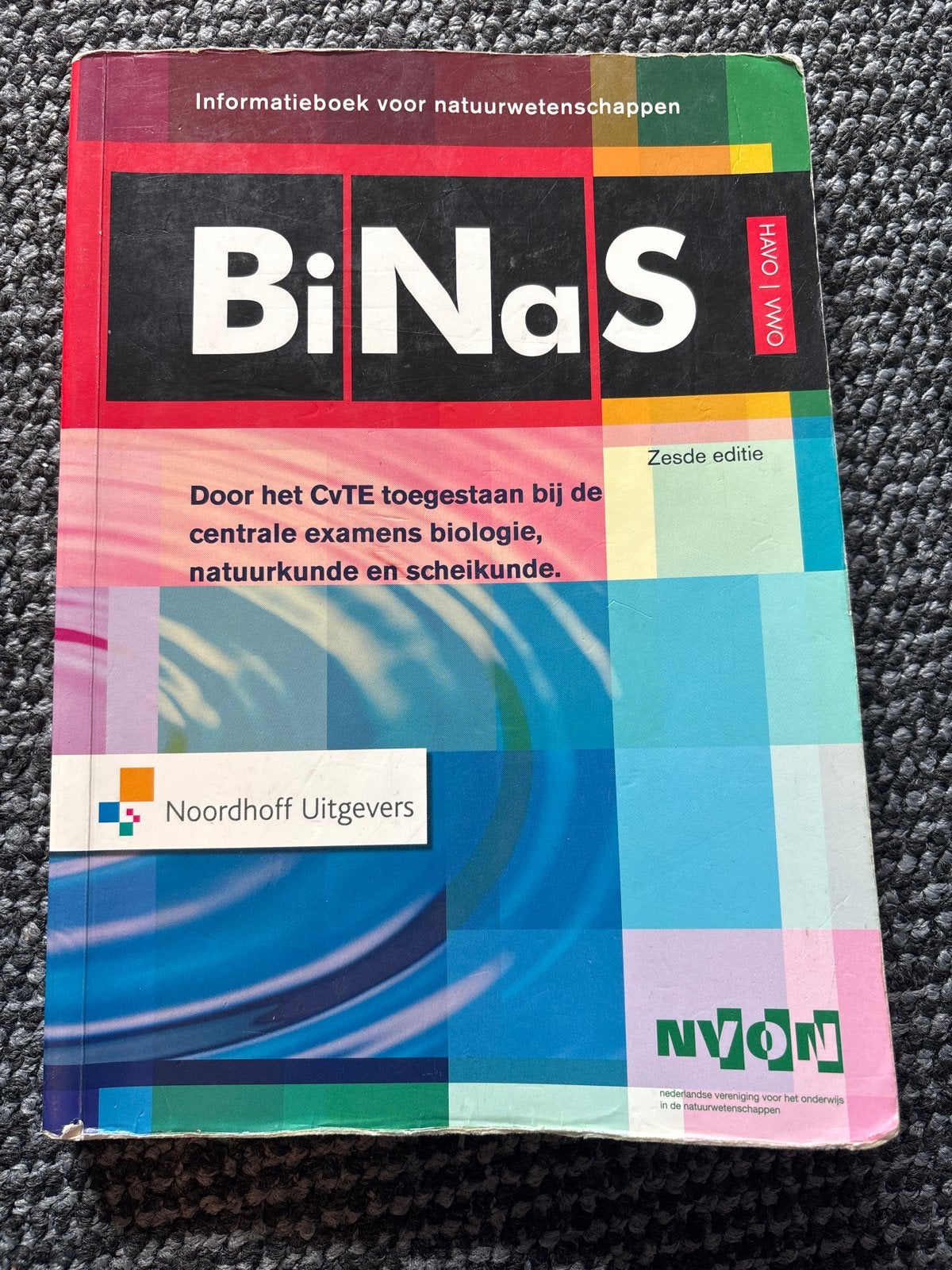 BiNaS HAVO/VWO 6e editie, Boeken, Ophalen of Verzenden, Gelezen, HAVO, Natuurkunde
