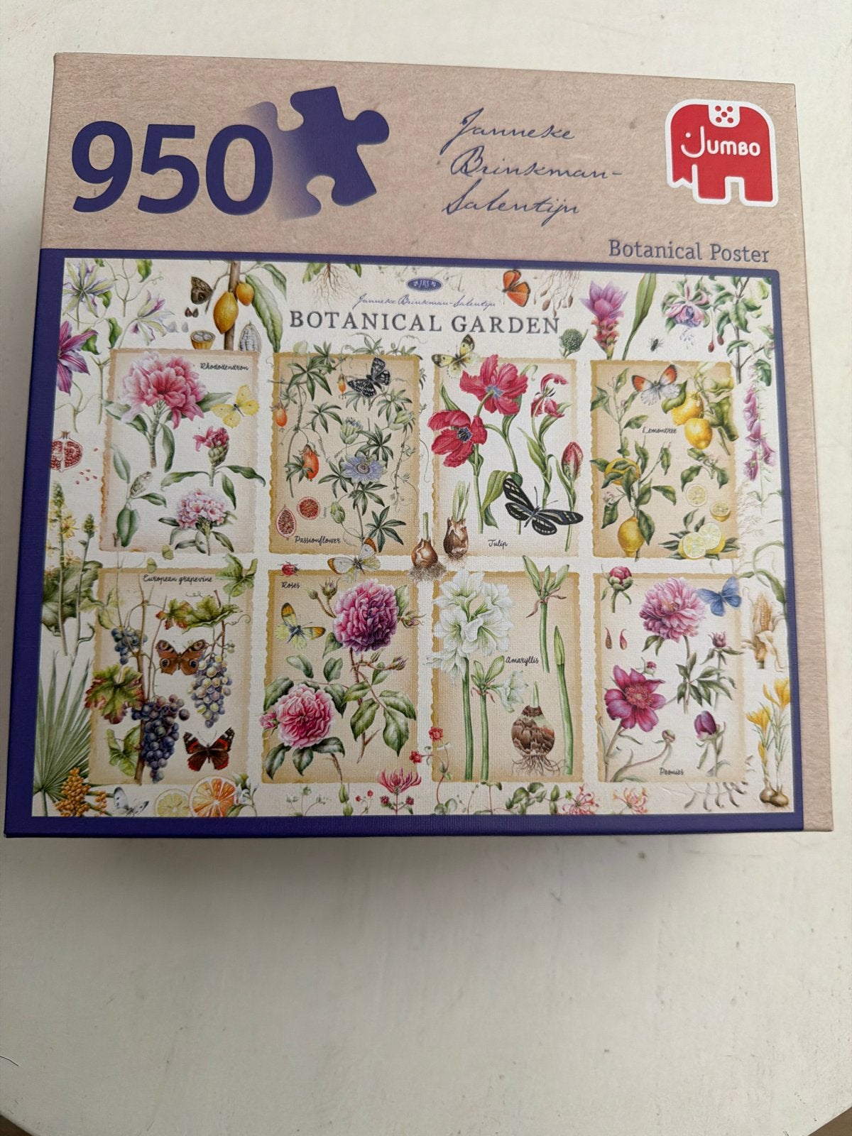 Jumbo Legpuzzel 950 stukjes - Botanische Tuin, Ophalen of Verzenden, 500 t/m 1500 stukjes, Zo goed als nieuw, Legpuzzel