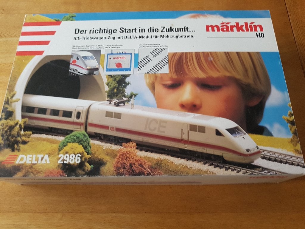Marklin 2986 start set extra rails, Wisselstroom, Ophalen of Verzenden, Märklin, Gebruikt