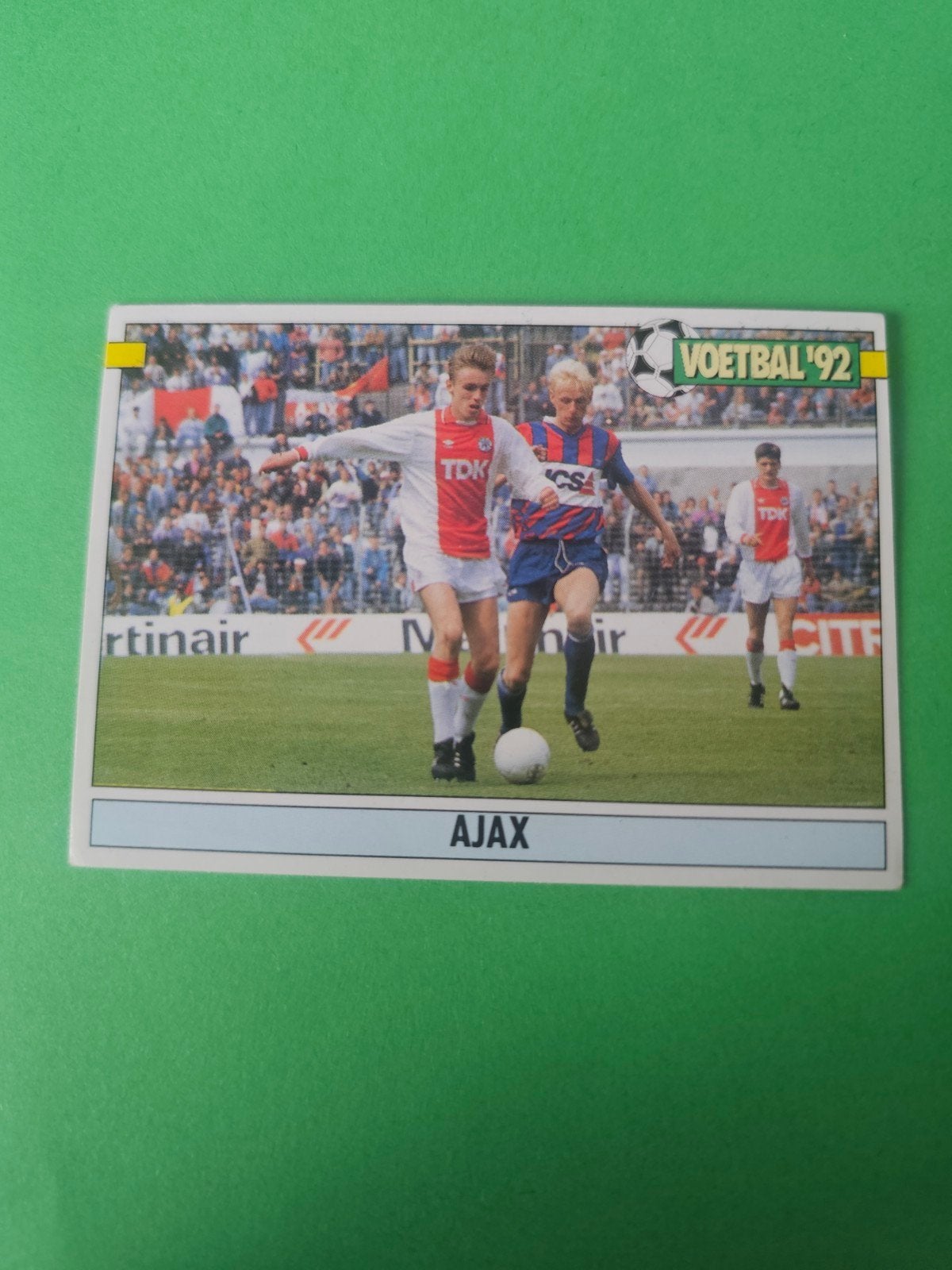 Ajax. Panini Voetbal 1992, Ophalen of Verzenden, Nieuw, Ajax, Poster, Plaatje of Sticker