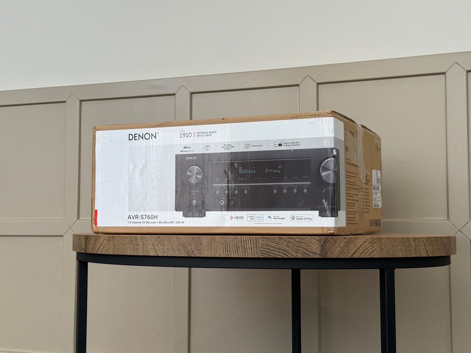 Denon AVR-S760H / Nieuw uit doos, Denon, Ophalen of Verzenden, Zo goed als nieuw, /