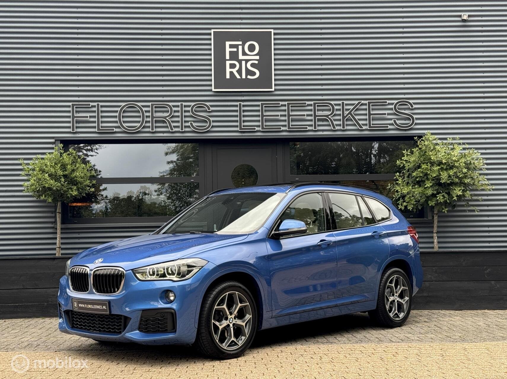 BMW X1 sDrive18i | M Sport | Pano | Led | H&K | Head Up, Auto's, BMW, 136 pk, 1370 kg, Blauw, Leder