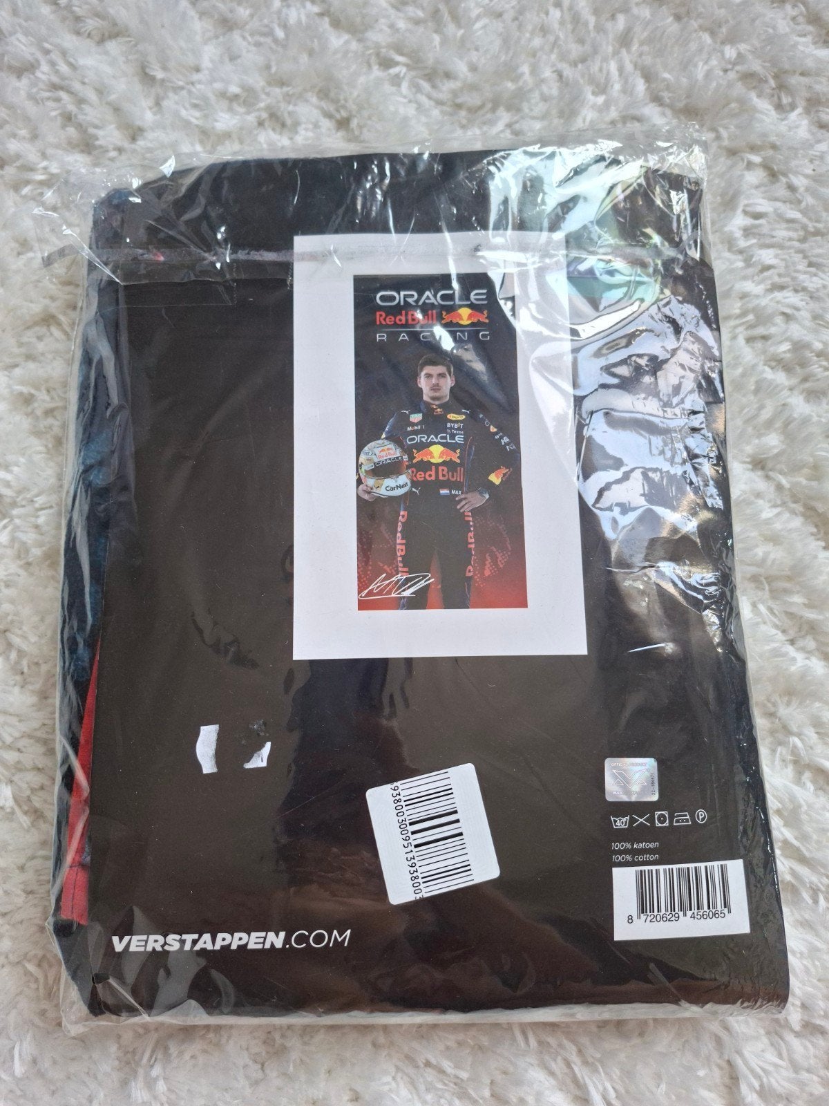 Max Verstappen strandlaken/handdoek 70x140, Ophalen of Verzenden, Nieuw, Blauw, Handdoek